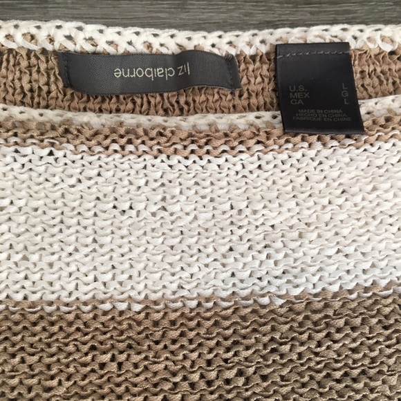 ๐ LIZ CLAIBORNE: Size Large Crew Neck ๐ - Picture 3 of 6